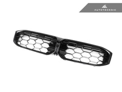 2023+ BMW 3 Series (G20/G21) Honeycomb LCI Gloss Black Front Grille | AutoTecknic