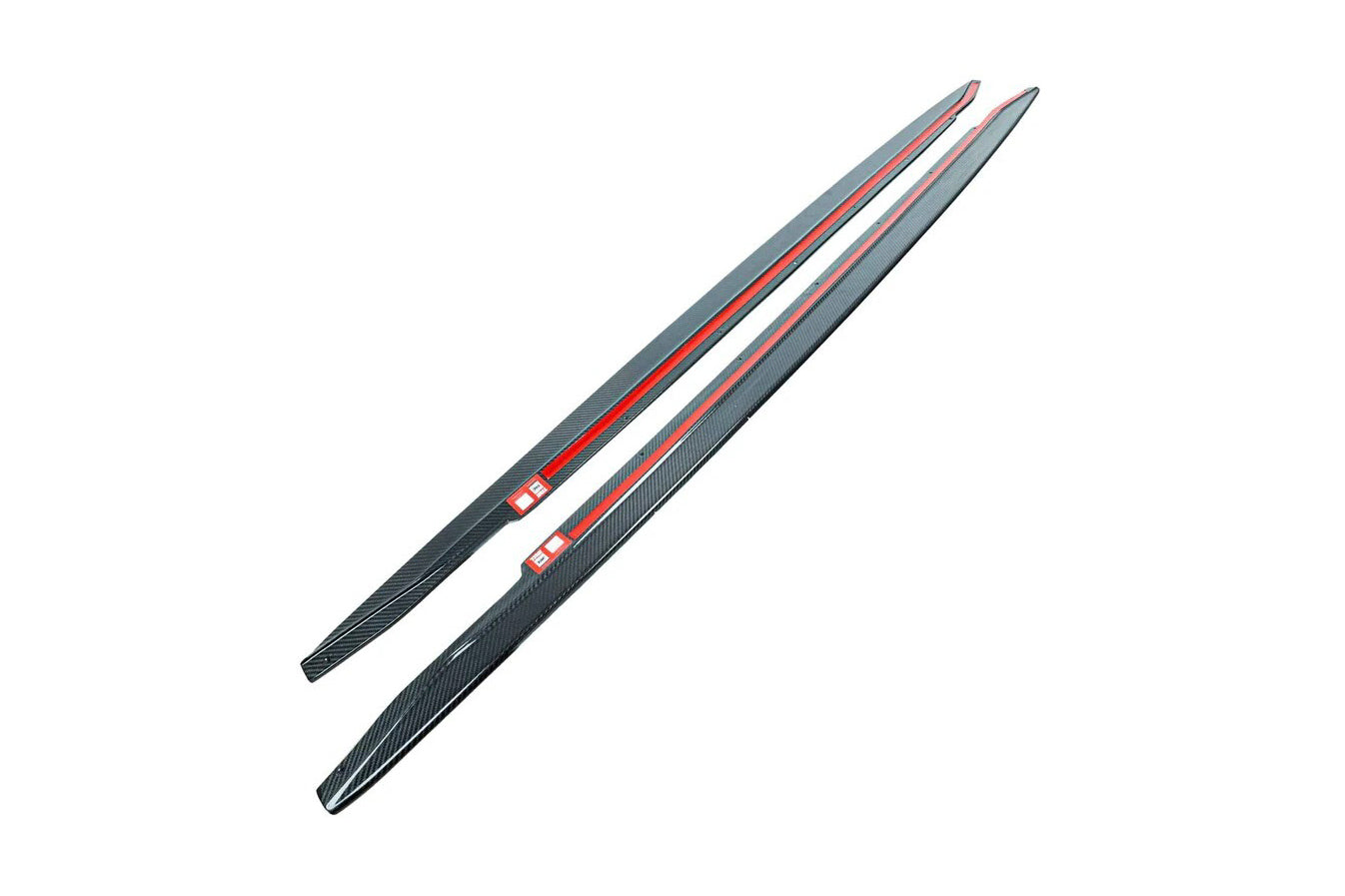 2021+ BMW M3 (G80) PR-1 Pre-Preg Carbon Fiber Side Skirts | Trevora
