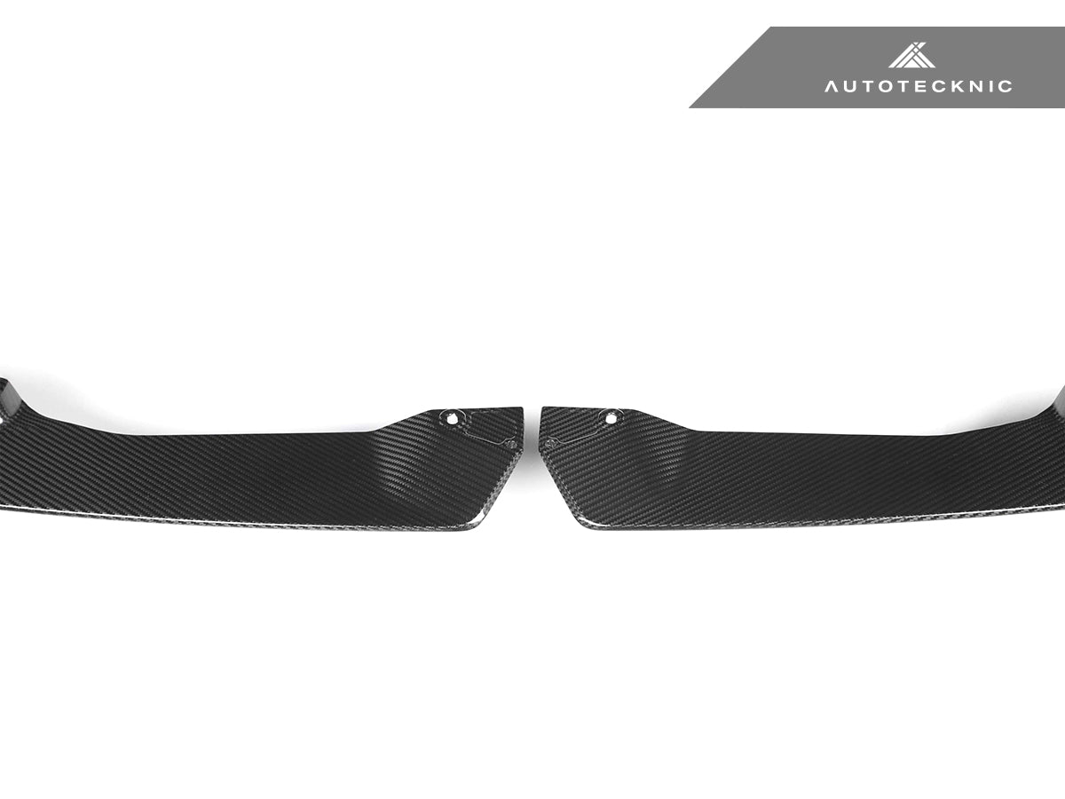 2023-2026 BMW 3 Series (G20) Performante Style Dry Carbon Fiber Front Splitter Set | AutoTecknic