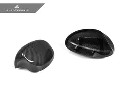 2007-2010 BMW 3 Series (E92) Pre-LCI Dry Carbon Fiber Mirror Cap Set | AutoTecknic