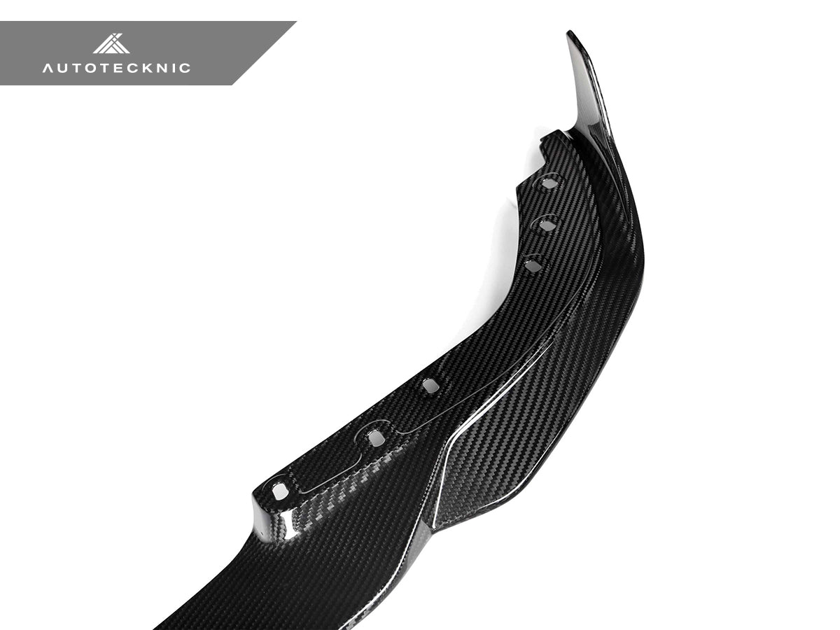 2023-2026 BMW 3 Series (G20) Performante Style Dry Carbon Fiber Front Splitter Set | AutoTecknic