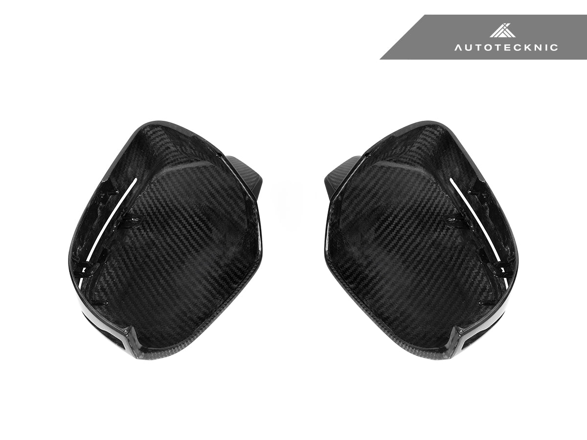 BMW M5 (G90 / G99) Dry Carbon Fiber Mirror Cap Set | AutoTecknic
