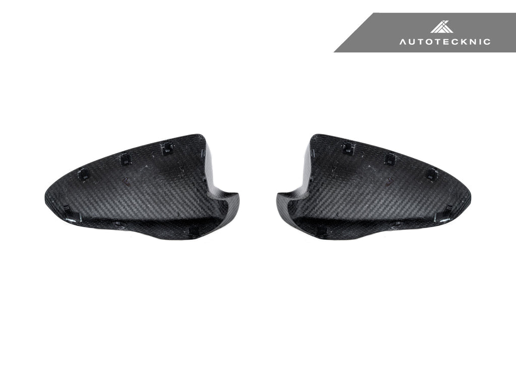 2012-2019 BMW M6 (F06/F12/F13) Version II Full Replacement Dry Carbon Fiber Mirror Covers | AutoTecknic