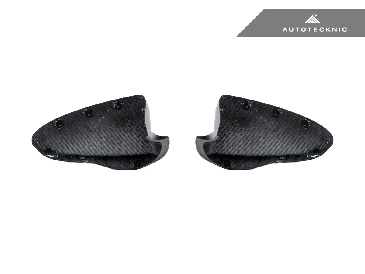 2012-2019 BMW M6 (F06/F12/F13) Version II Full Replacement Dry Carbon Fiber Mirror Covers | AutoTecknic