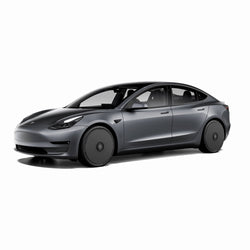 2017-2023 Tesla Model 3 (1st-Gen) HALODISC 2 Ready-to-Paint (RTP) Customizable Wheel Covers (Set of 4) | HALOBLK