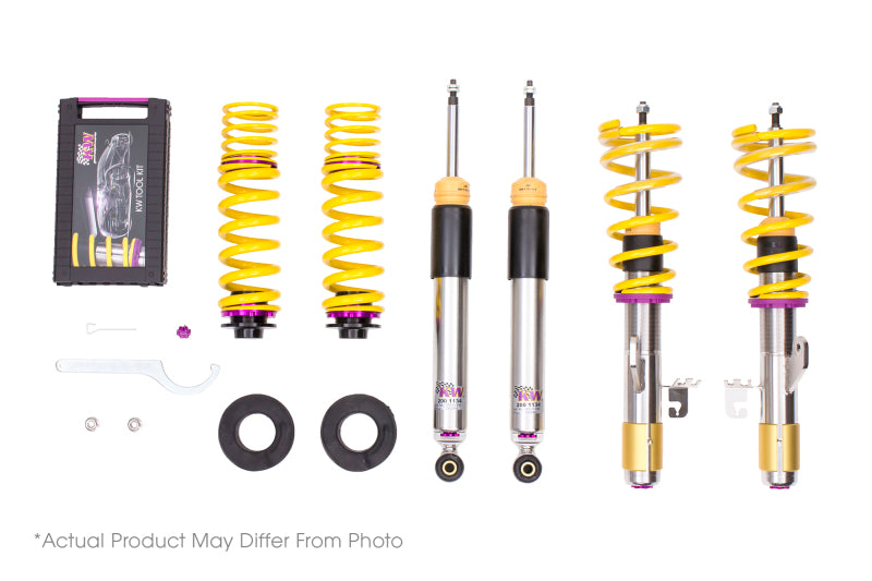 KW Coilover Kit V3 Audi Golf VI R w/o DCC