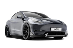 ADRO Tesla Model Y Genuine Prepreg Carbon Fiber Front Lip - E3Tuning