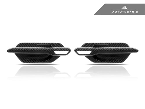 AutoTecknic Dry Carbon Fiber Fender Trims - F87 M2