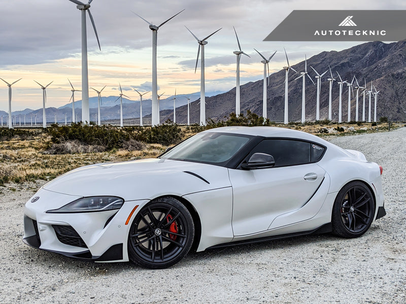 2020-2026 Toyota Supra (A90) Replacement Style Carbon Fiber Mirror Covers | AutoTecknic