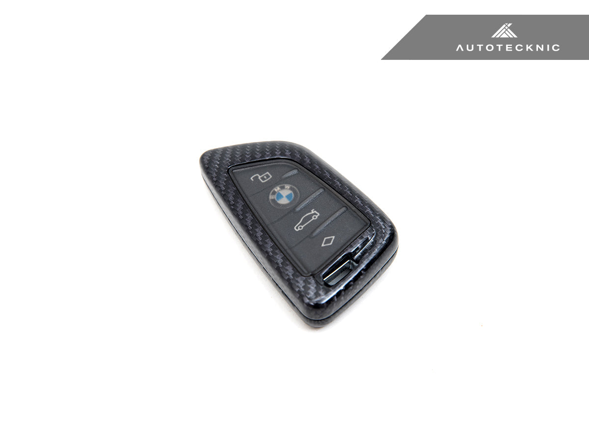 2019-2022 BMW 3-Series (G20/G21) Dry Carbon Fiber Remote Key Case | AutoTecknic Main image