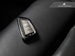 2019-2022 BMW 3-Series (G20/G21) Dry Carbon Fiber Remote Key Case | AutoTecknic USA