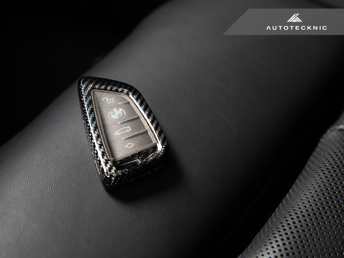 2019-2022 BMW 3-Series (G20/G21) Dry Carbon Fiber Remote Key Case | AutoTecknic USA