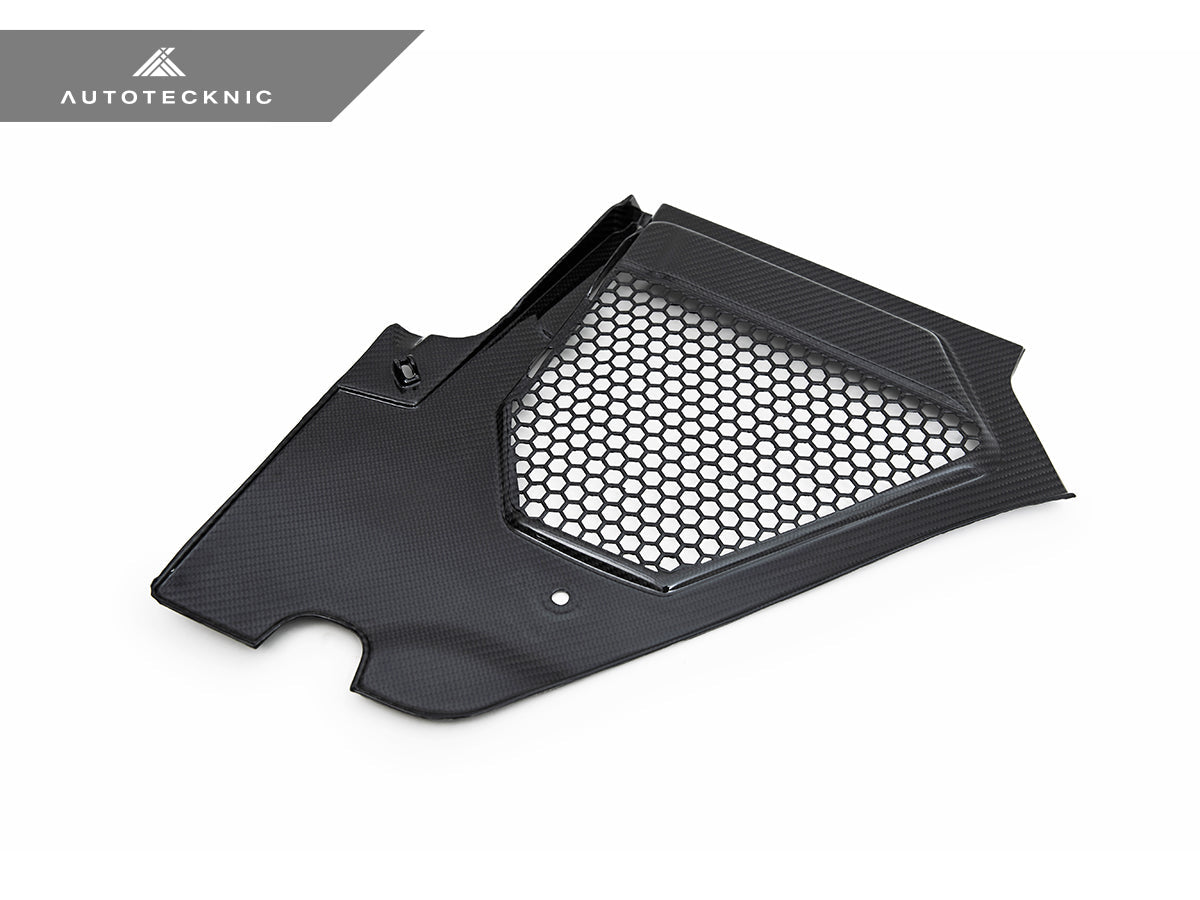 2019-2026 BMW 2 & 3 Series (G42/G20) Motorsport Style Dry Carbon Fiber Engine Cowl Panel Trim Set | AutoTecknic USA