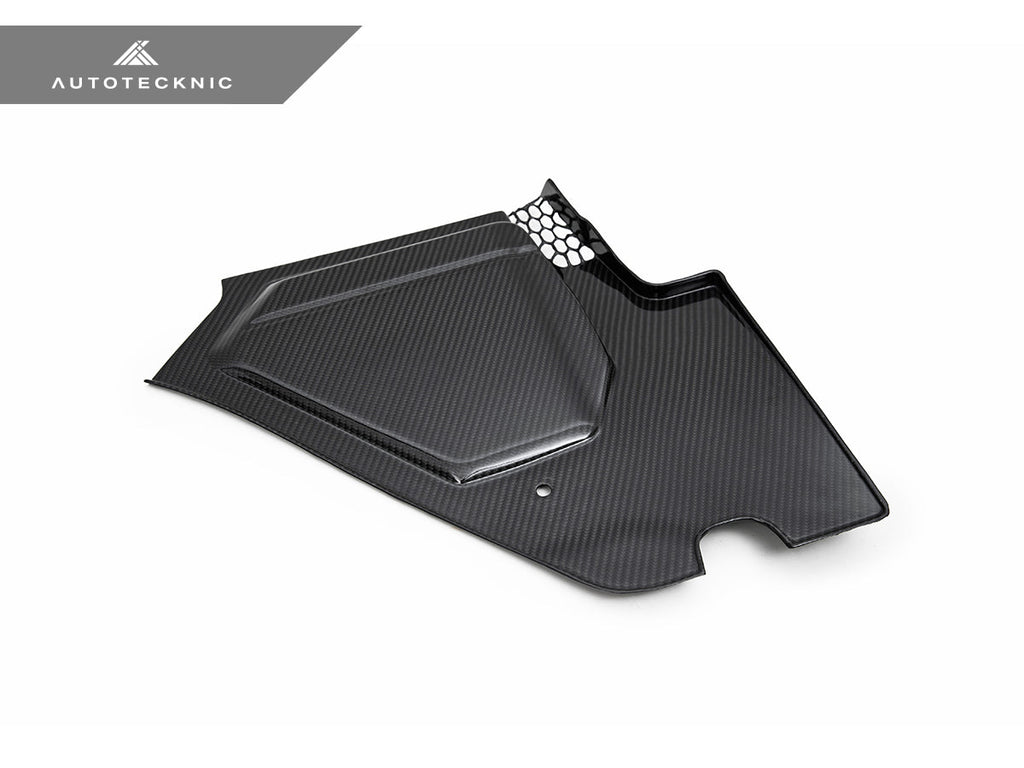 2019-2026 BMW 2 & 3 Series (G42/G20) Motorsport Style Dry Carbon Fiber Engine Cowl Panel Trim Set | AutoTecknic USA