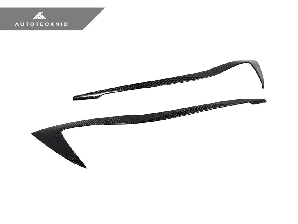 2019-2022 BMW 3 Series (G20/G21) Pre-LCI Carbon Fiber Headlight Trim Set | AutoTecknic