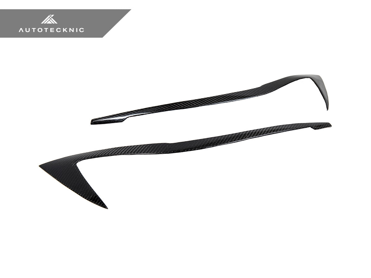 2019-2022 BMW 3 Series (G20/G21) Pre-LCI Carbon Fiber Headlight Trim Set | AutoTecknic