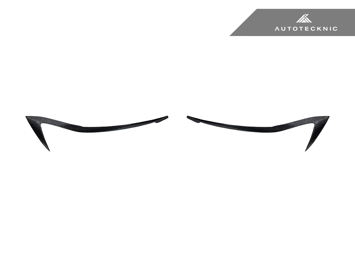 2019-2022 BMW 3 Series (G20/G21) Pre-LCI Carbon Fiber Headlight Trim Set | AutoTecknic