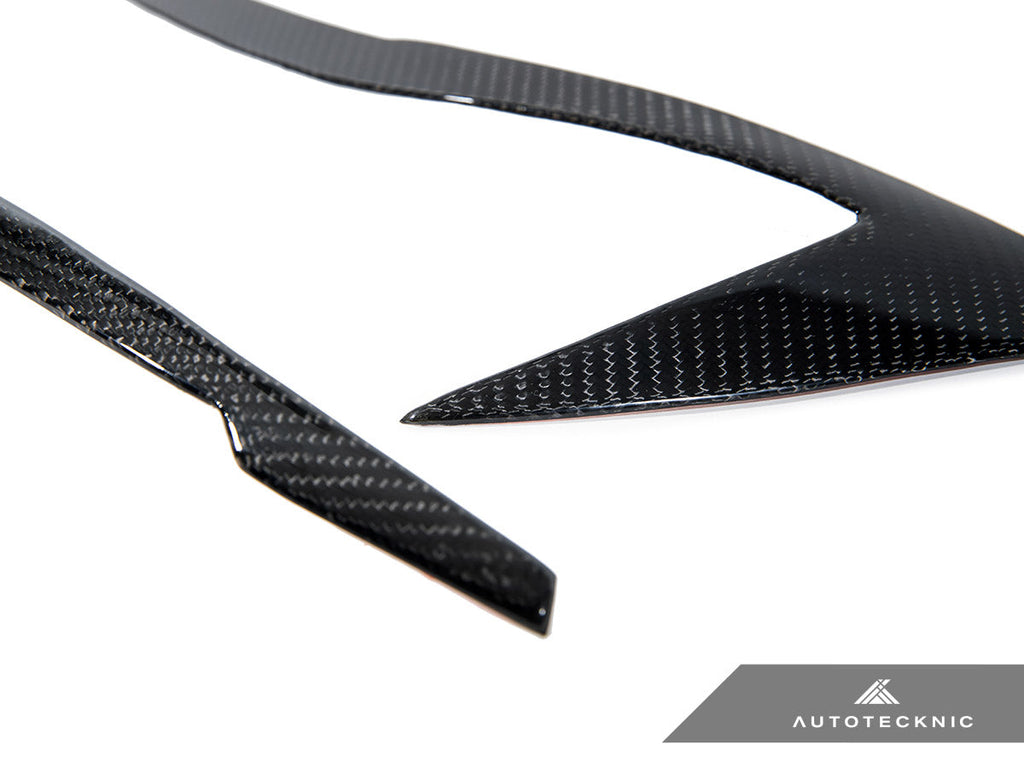 2019-2022 BMW 3 Series (G20/G21) Pre-LCI Carbon Fiber Headlight Trim Set | AutoTecknic