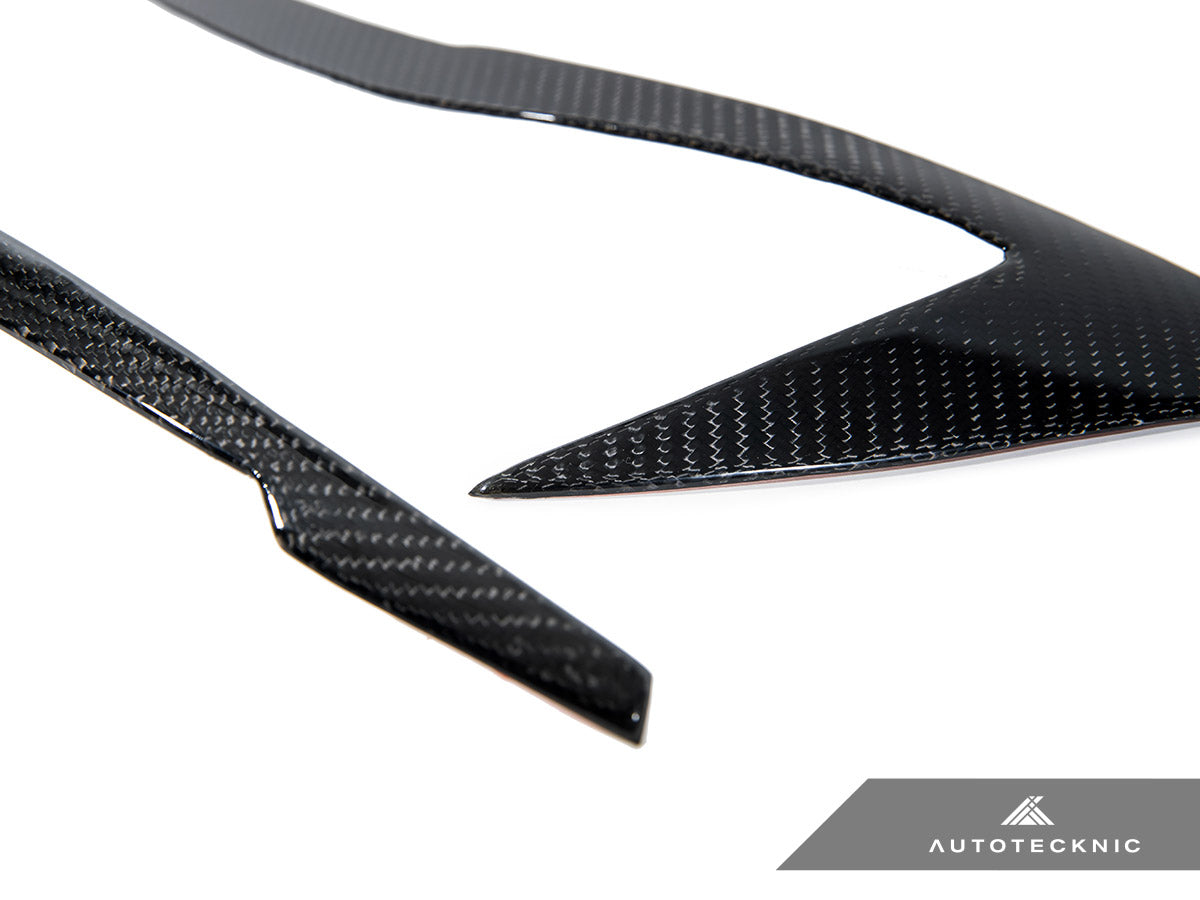 2019-2022 BMW 3 Series (G20/G21) Pre-LCI Carbon Fiber Headlight Trim Set | AutoTecknic