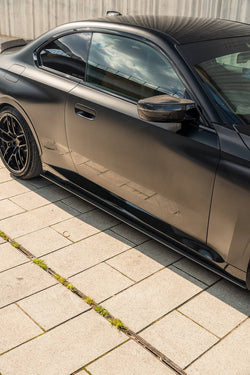 2022-2026 BMW 2 Series (G42) ID-01 Style Carbon Fiber Side Skirts | TRE