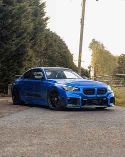 2023-2026 BMW M2 (G87) Aero Style Pre-Preg Carbon Fiber Front Duct Inserts | TRE
