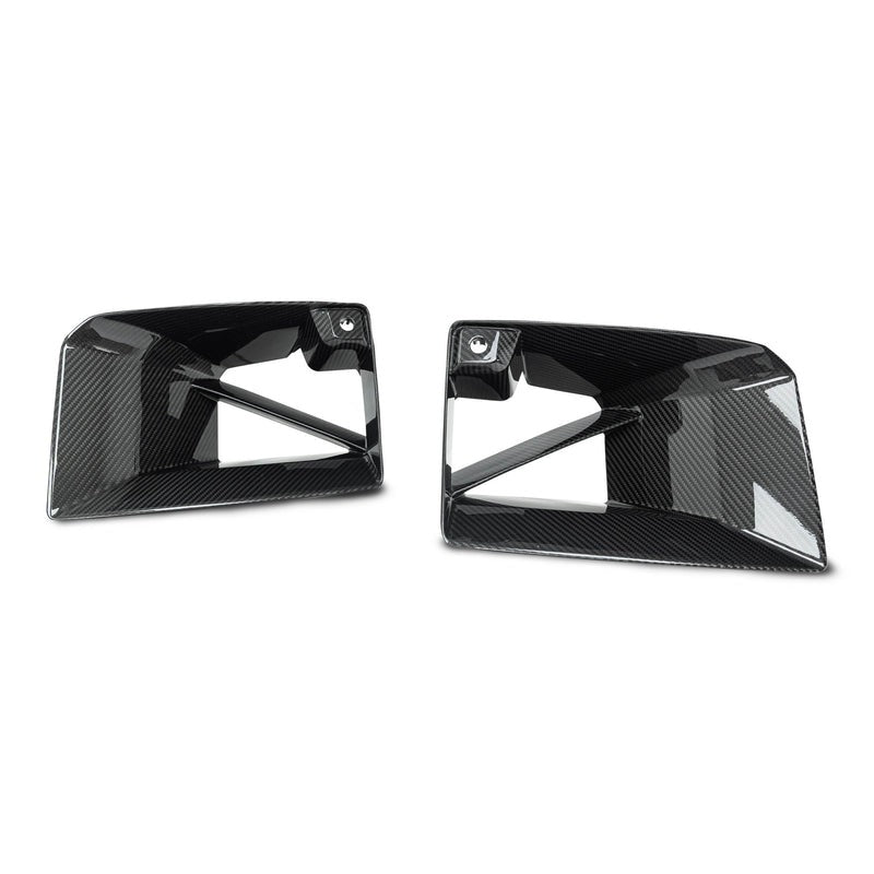 2023-2026 BMW M2 (G87) Aero Style Pre-Preg Carbon Fiber Front Duct Inserts | TRE