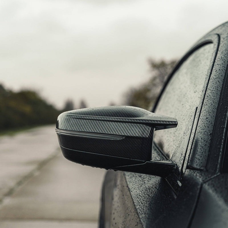 2019-2026 BMW 2/3 Series & M2/M3/M4 (G20/G42/G8X) M Style Pre-Preg Carbon Fiber Wing Mirror Covers | TRE by AutoID