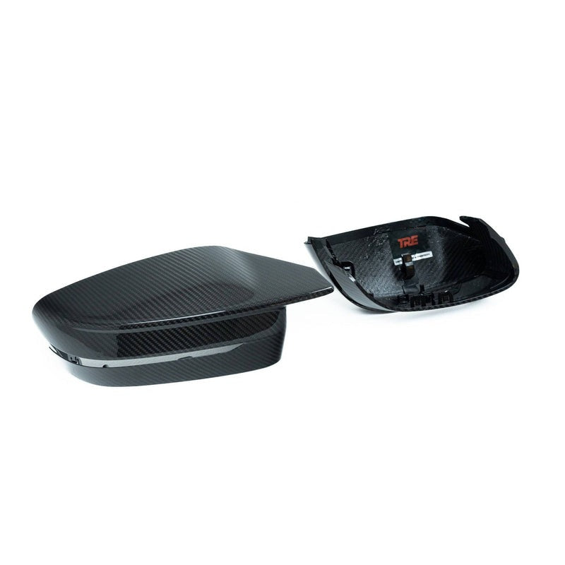 2019-2026 BMW 2/3 Series & M2/M3/M4 (G20/G42/G8X) M Style Pre-Preg Carbon Fiber Wing Mirror Covers | TRE by AutoID