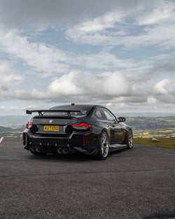 2023-2026 BMW M2 (G87) TR87 Style Carbon Fiber Rear Bumper Winglets | E3Tuning
