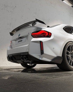 2023-2026 BMW M2 (G87) TR87 Style Carbon Fiber Rear Bumper Winglets | E3Tuning