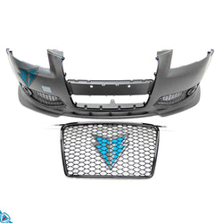 2005-2008 Audi A3 (8P) RS3 Style Polypropylene Front Bumper Conversion Kit | E3Tuning