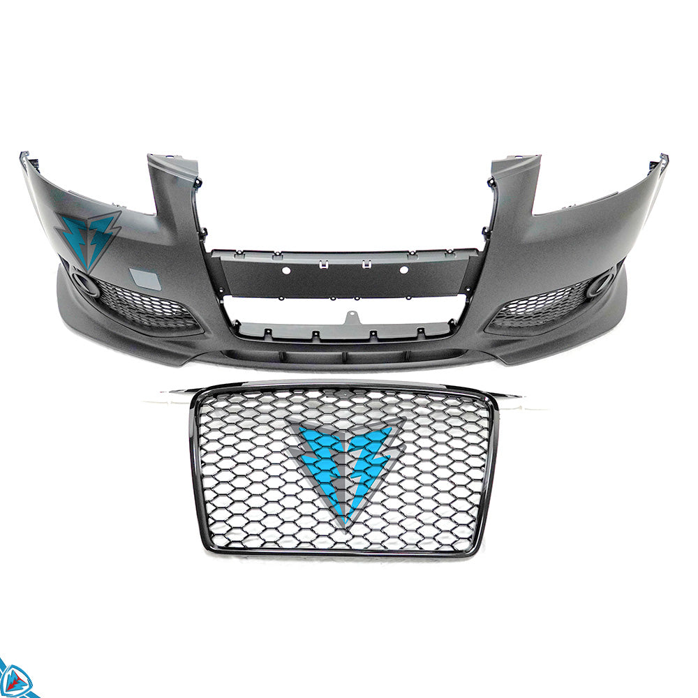 2005-2008 Audi A3 (8P) RS3 Style Polypropylene Front Bumper Conversion Kit | E3Tuning