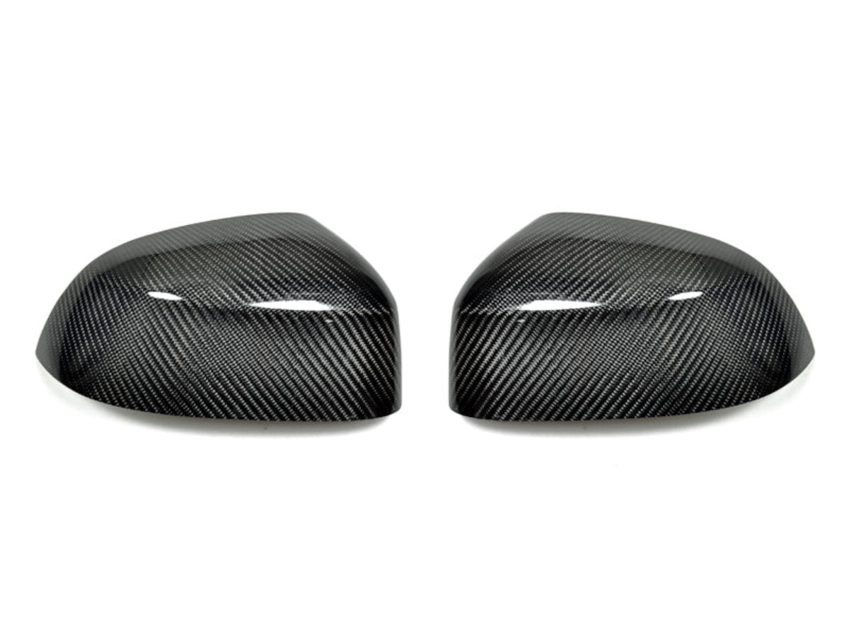 2014-2019 BMW X3 / X4 / X5 / X6 (F25 / F26 / F15 / F16) Replacement Carbon Fiber Mirror Covers | AutoTecknic Main image