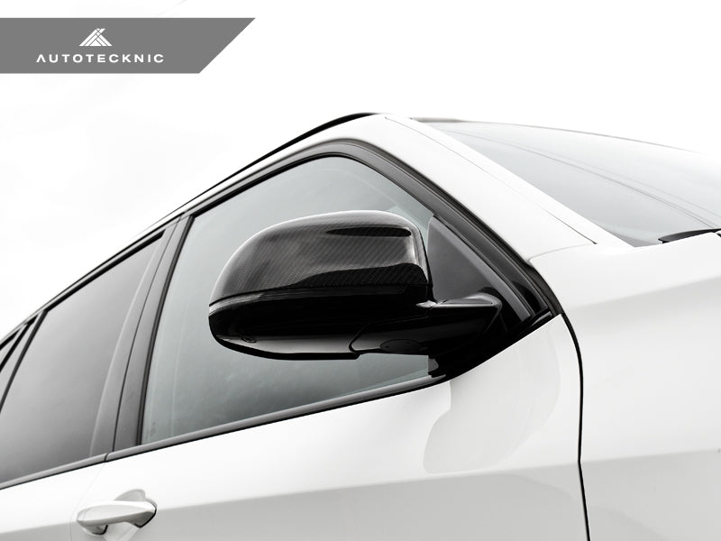 2012-2017 BMW X3 / X4 / X5 / X6 (F25 / F26 / F15 / F16) Replacement Carbon Fiber Mirror Covers | AutoTecknic