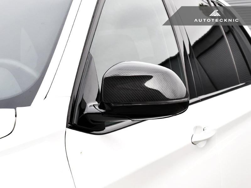 2012-2017 BMW X3 / X4 / X5 / X6 (F25 / F26 / F15 / F16) Replacement Carbon Fiber Mirror Covers | AutoTecknic