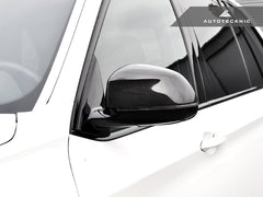 BMW X3 / X4 (F25 / F26) LCI & X5 / X6 (F15 / F16) Replacement Carbon Fiber Mirror Covers | AutoTecknic