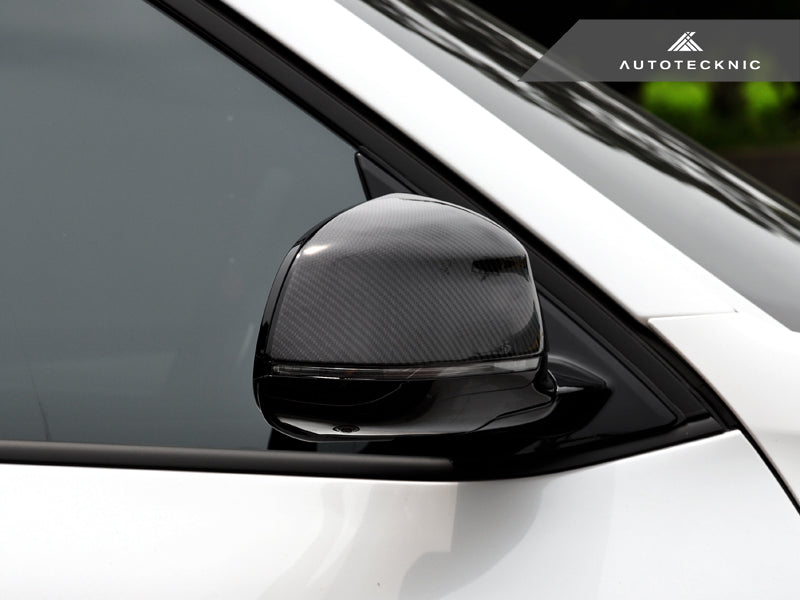 2012-2017 BMW X3 / X4 / X5 / X6 (F25 / F26 / F15 / F16) Replacement Carbon Fiber Mirror Covers | AutoTecknic