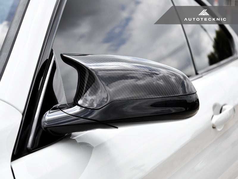 2015-2021 BMW M2 Competition / M3 / M4 (F87 / F80 / F82 / F83) Replacement Carbon Fiber Mirror Covers | AutoTecknic Main image