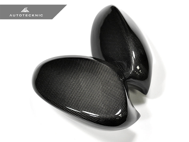 2007-2010 BMW 3 Series (E92/E93) Replacement Carbon Fiber Mirror Covers | AutoTecknic Main image