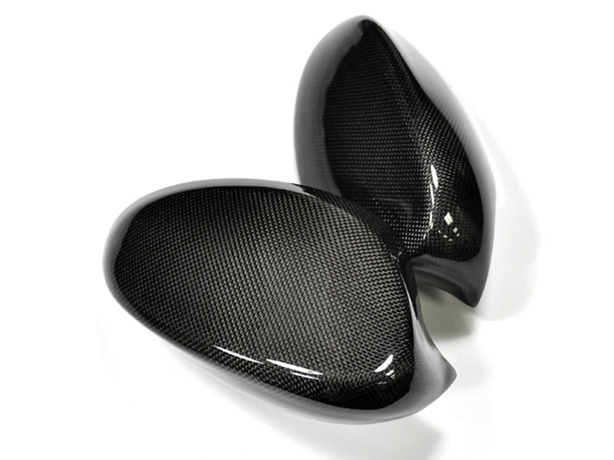 2007-2010 BMW 3 Series (E92/E93) Replacement Carbon Fiber Mirror Covers | AutoTecknic Main image