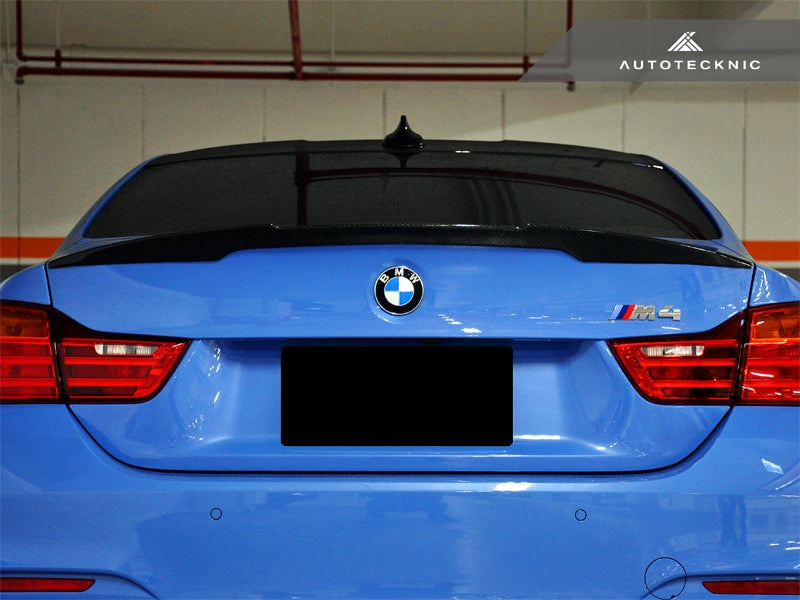 AutoTecknic Dry Carbon Fiber Performante Trunk Spoiler - F82 M4 | M4 Competition