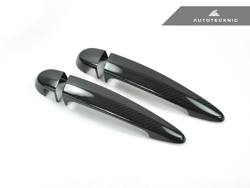 AutoTecknic Dry Carbon Fiber Door Handle Trims - F87 M2 | M2 Competition