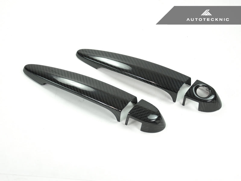 AutoTecknic Dry Carbon Fiber Door Handle Trims - E90/ E92/ E93 3-Series