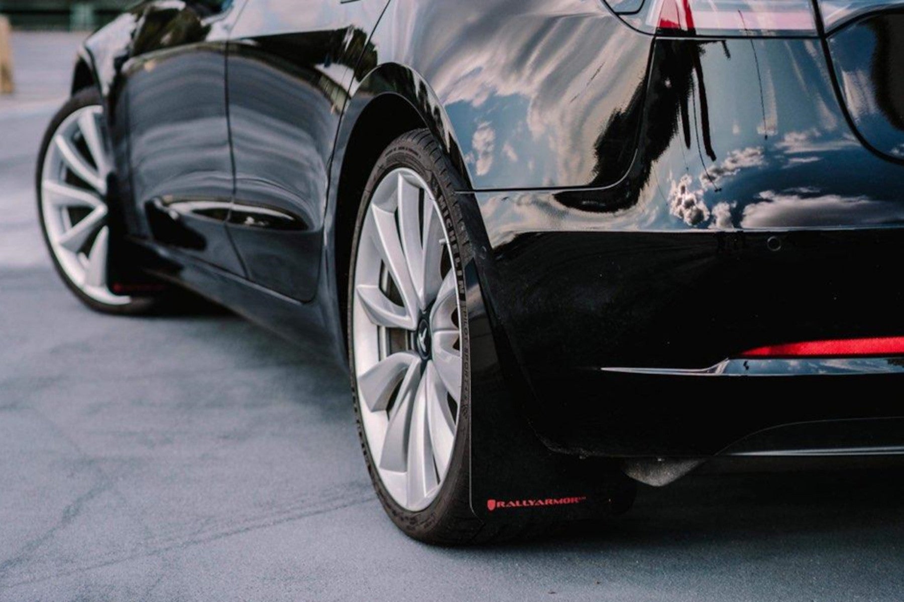 Rally Armor Mud Flaps for 2017-2023 Tesla Model 3