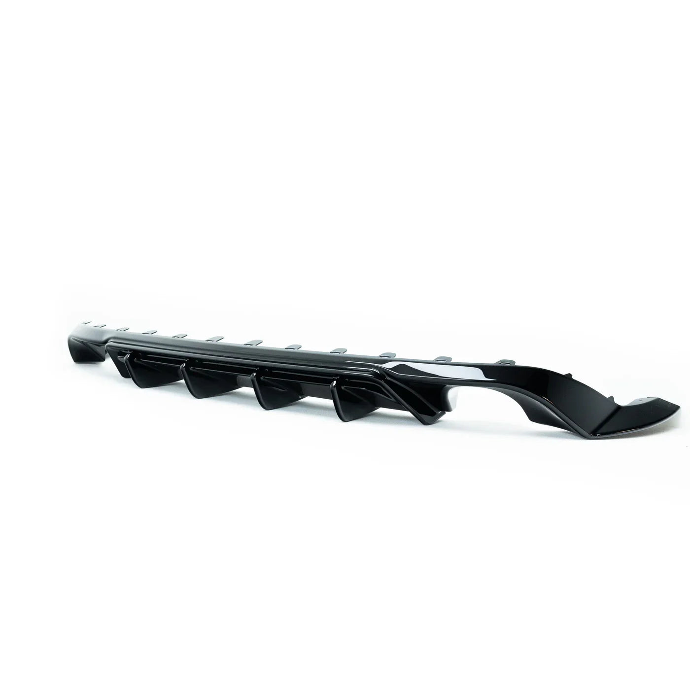 2017-2020 Volkswagen GTI (Mk7.5) EVO-1 Gloss Black Rear Diffuser | Zaero Design USA