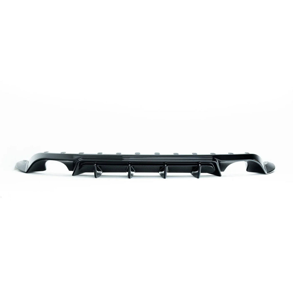 2013-2017 Volkswagen GTI (MK7) EVO-1 Gloss Black Rear Diffuser | Zaero Design USA