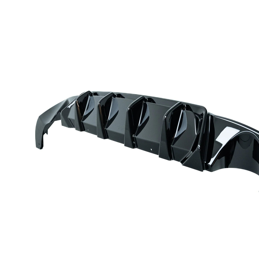 2017-2020 Volkswagen GTI (Mk7.5) EVO-1 Gloss Black Rear Diffuser | Zaero Design USA