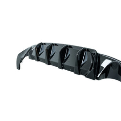 2017-2020 Volkswagen GTI (Mk7.5) EVO-1 Gloss Black Rear Diffuser | Zaero Design USA