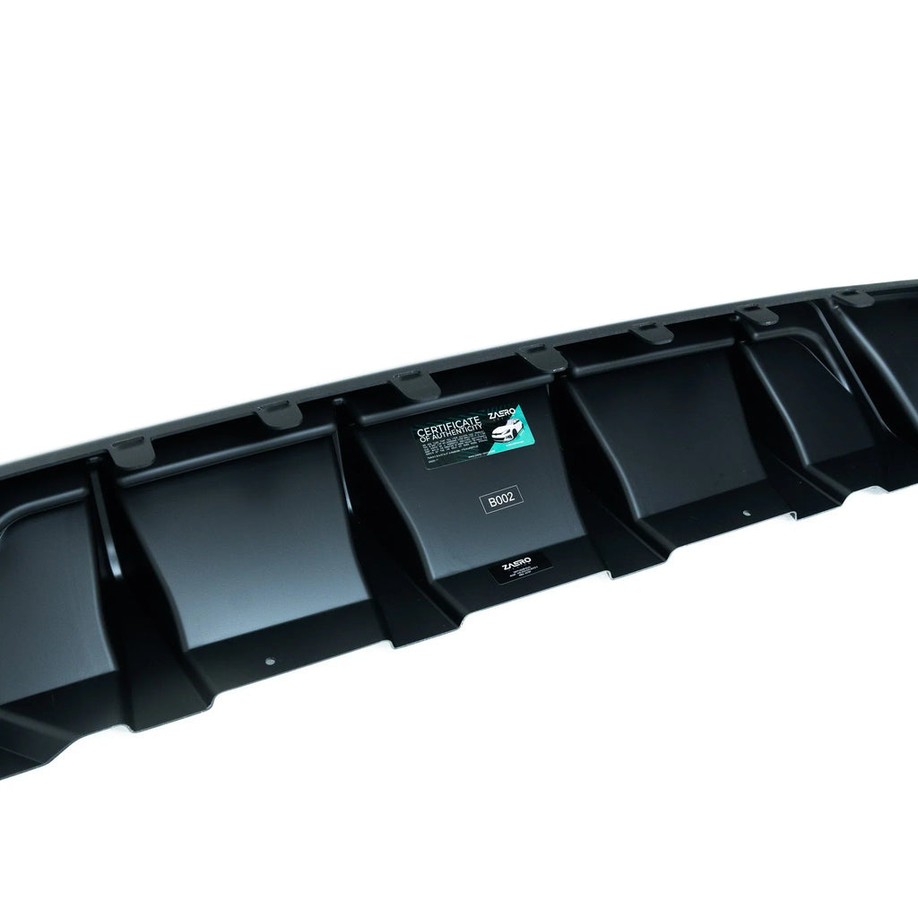 2017-2020 Volkswagen GTI (Mk7.5) EVO-1 Gloss Black Rear Diffuser | Zaero Design USA