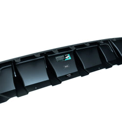 2017-2020 Volkswagen GTI (Mk7.5) EVO-1 Gloss Black Rear Diffuser | Zaero Design USA